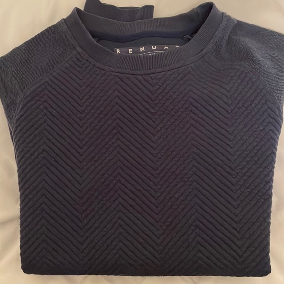 Mens est. xsmall/small Renuar brand blue sweater. See photos no size label. - Picture 1 of 11